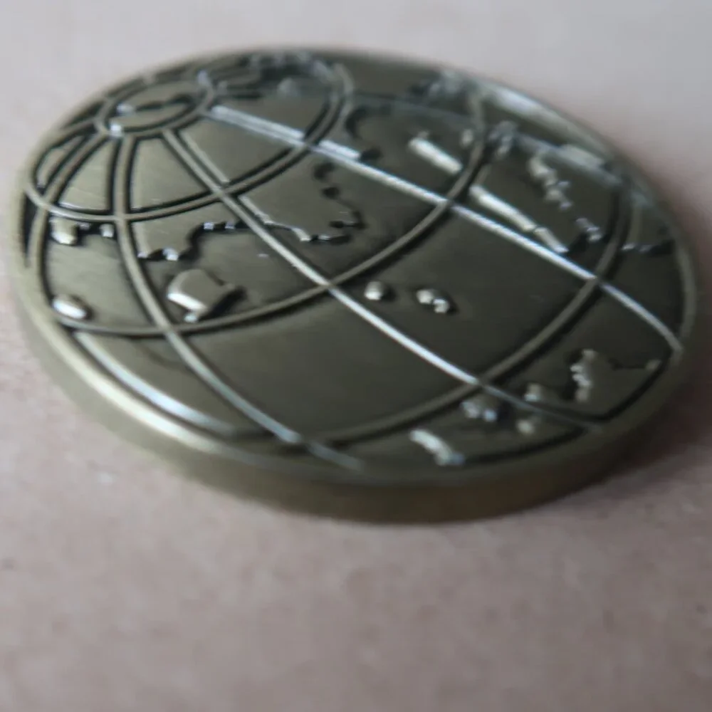 Nintendo Collectible Super Mario Odyssey Cappy Double-Sided Metal Coin Token